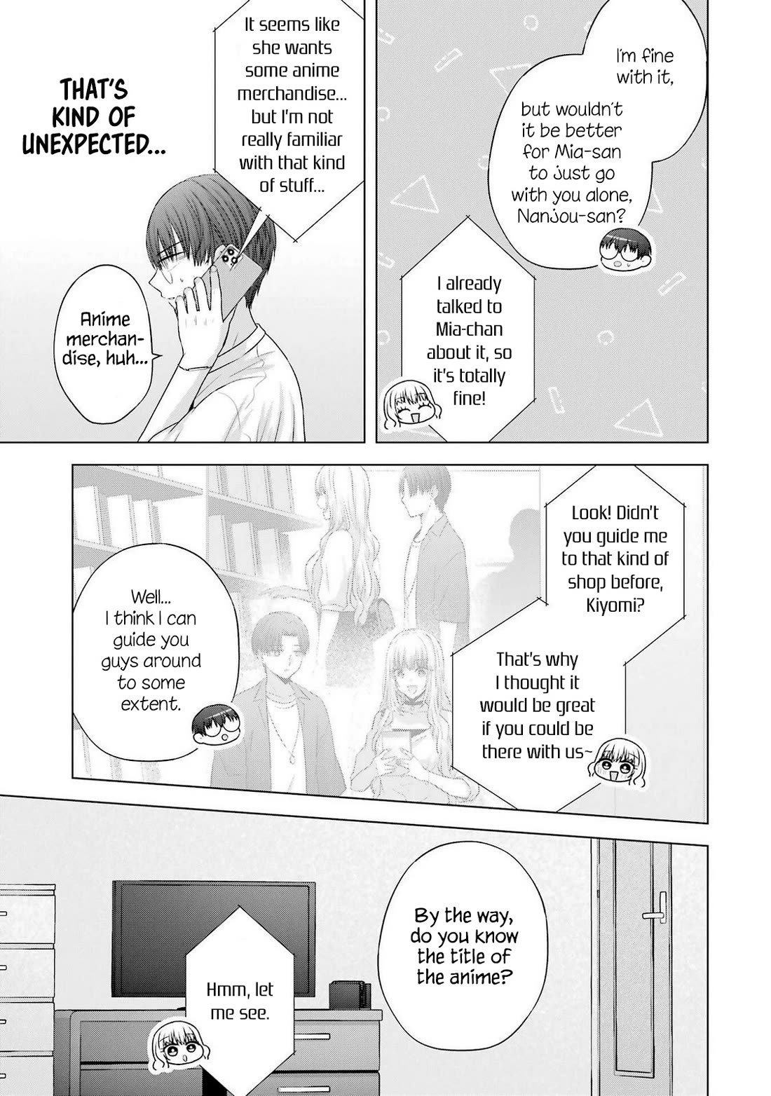 Nanjou-san Wants to Be Held by Me Chapter 29 page 7 - Chapter 29: Kiyomi-san, Eri-nee and me
