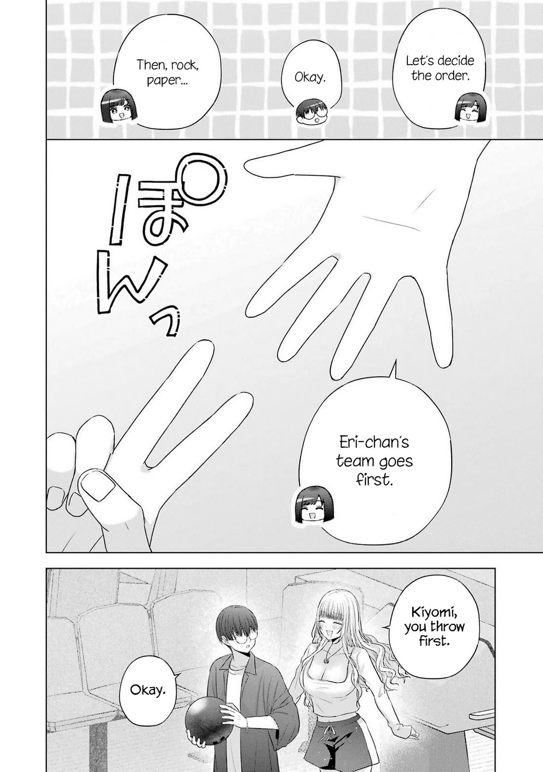 Nanjou-san Wants to Be Held by Me Chapter 30 page 14 - Chapter 30: Bowling with Nanjou-san and everyone