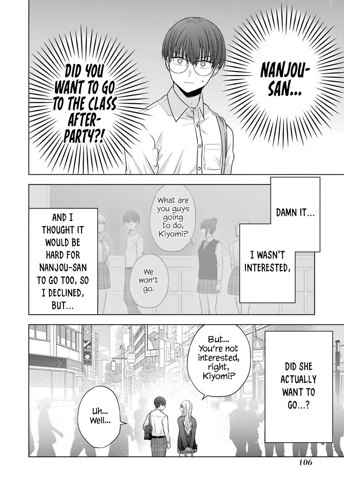 Nanjou-san Wants to Be Held by Me Chapter 30 page 4 - Chapter 30: Bowling with Nanjou-san and everyone