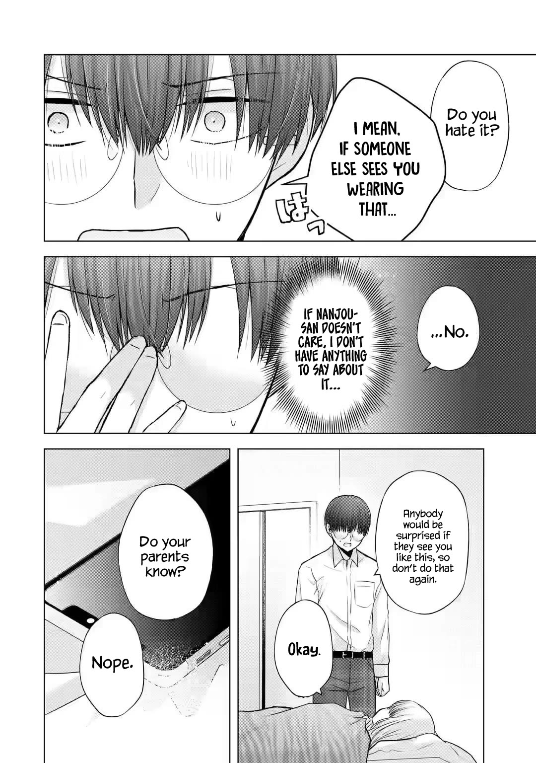 Nanjou-san Wants to Be Held by Me Chapter 4 page 20 - Chapter 4: Nanjou-san caught a cold
