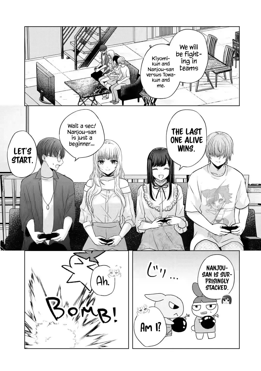 Nanjou-san Wants to Be Held by Me Chapter 6 page 9 - Chapter 6: Playing with Nanjou-san and everyone