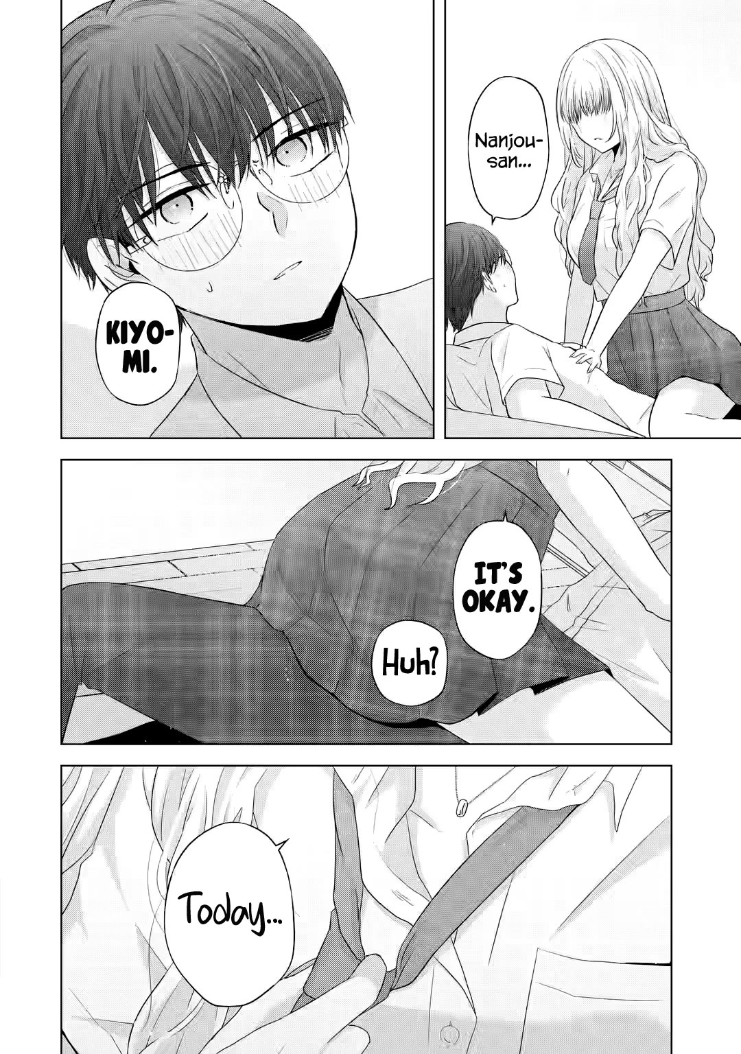 Nanjou-san Wants to Be Held by Me Chapter 9 page 3 - Chapter 9: I want to know more about Nanjou-san