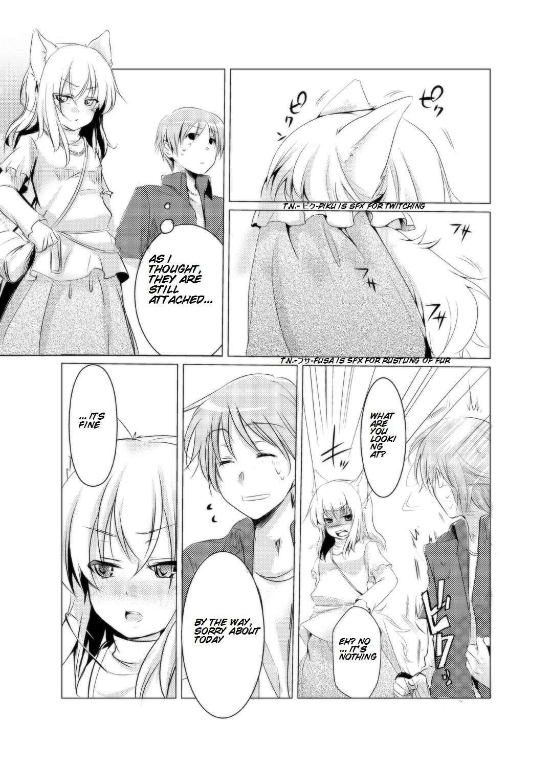 Nanka Kanojo ni Inumimi to Shippo ga Haetan Daga Ore wa Dousurebaii? Chapter 2 page 4 - Chapter 2