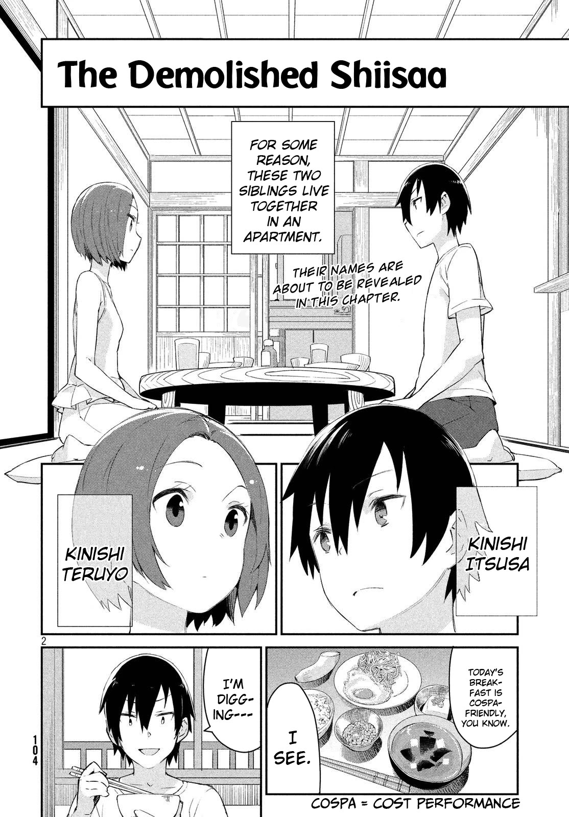 Nankuru Nee-san Chapter 2 page 3 - Chapter 2