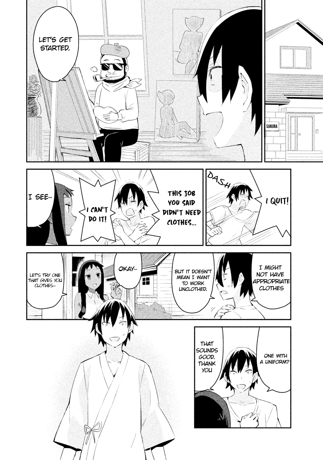 Nankuru Nee-san Chapter 4 page 11 - Chapter 4: Yuimaaruu for the Idler