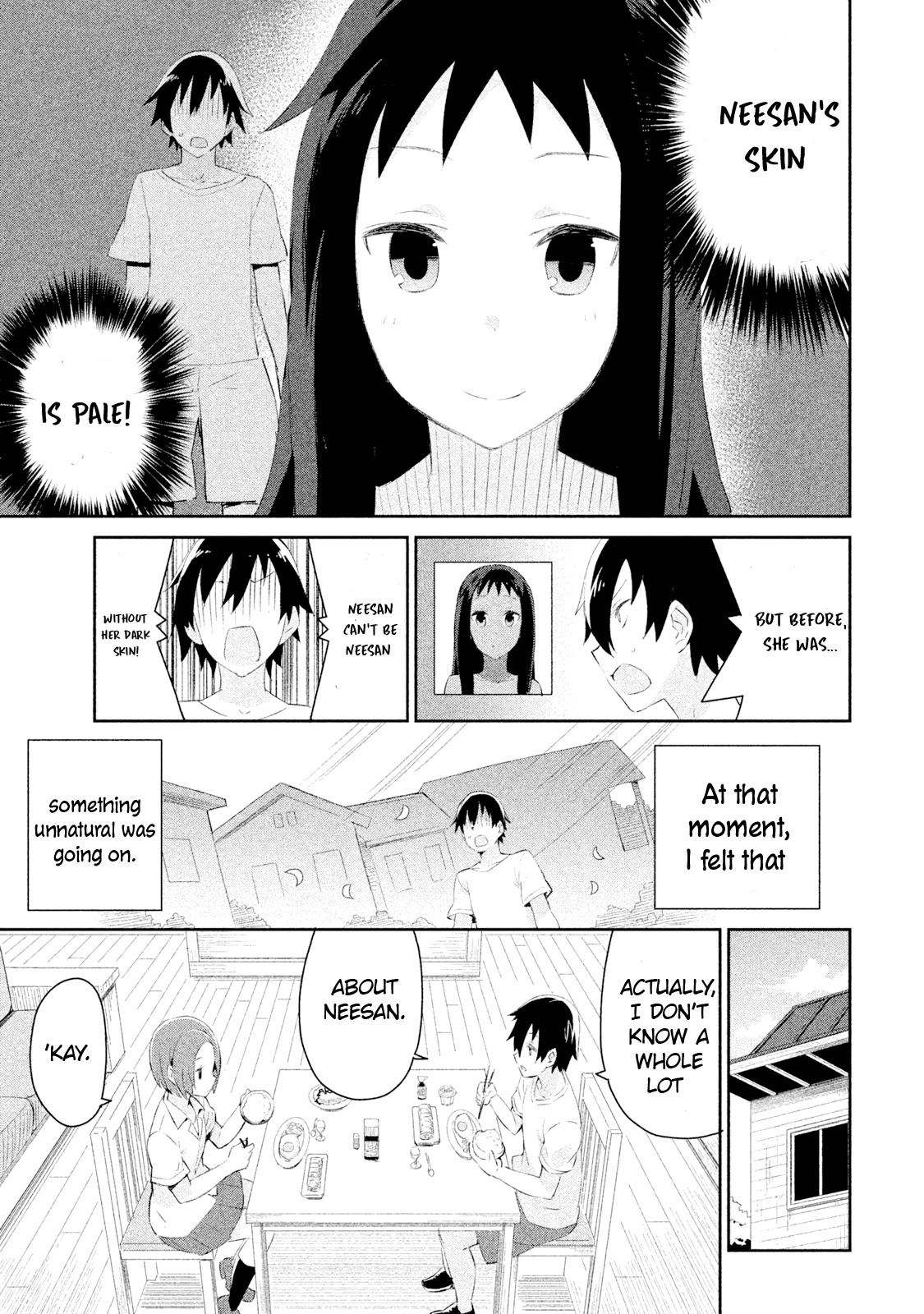 Nankuru Nee-san Chapter 5 page 4 - Chapter 5: It is Okay to Make Mistakes; We are Churasan Afterall
