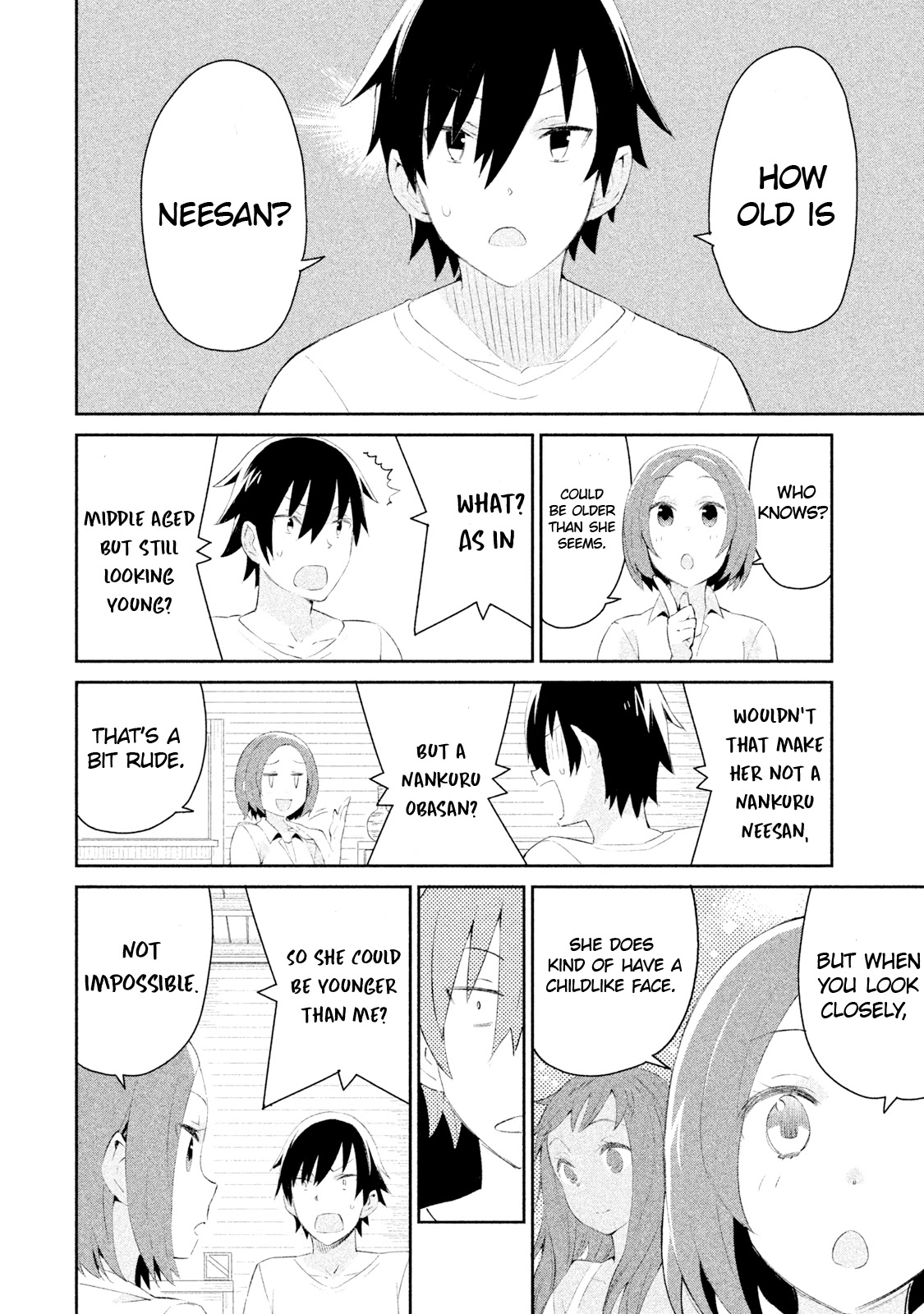 Nankuru Nee-san Chapter 5 page 5 - Chapter 5: It is Okay to Make Mistakes; We are Churasan Afterall