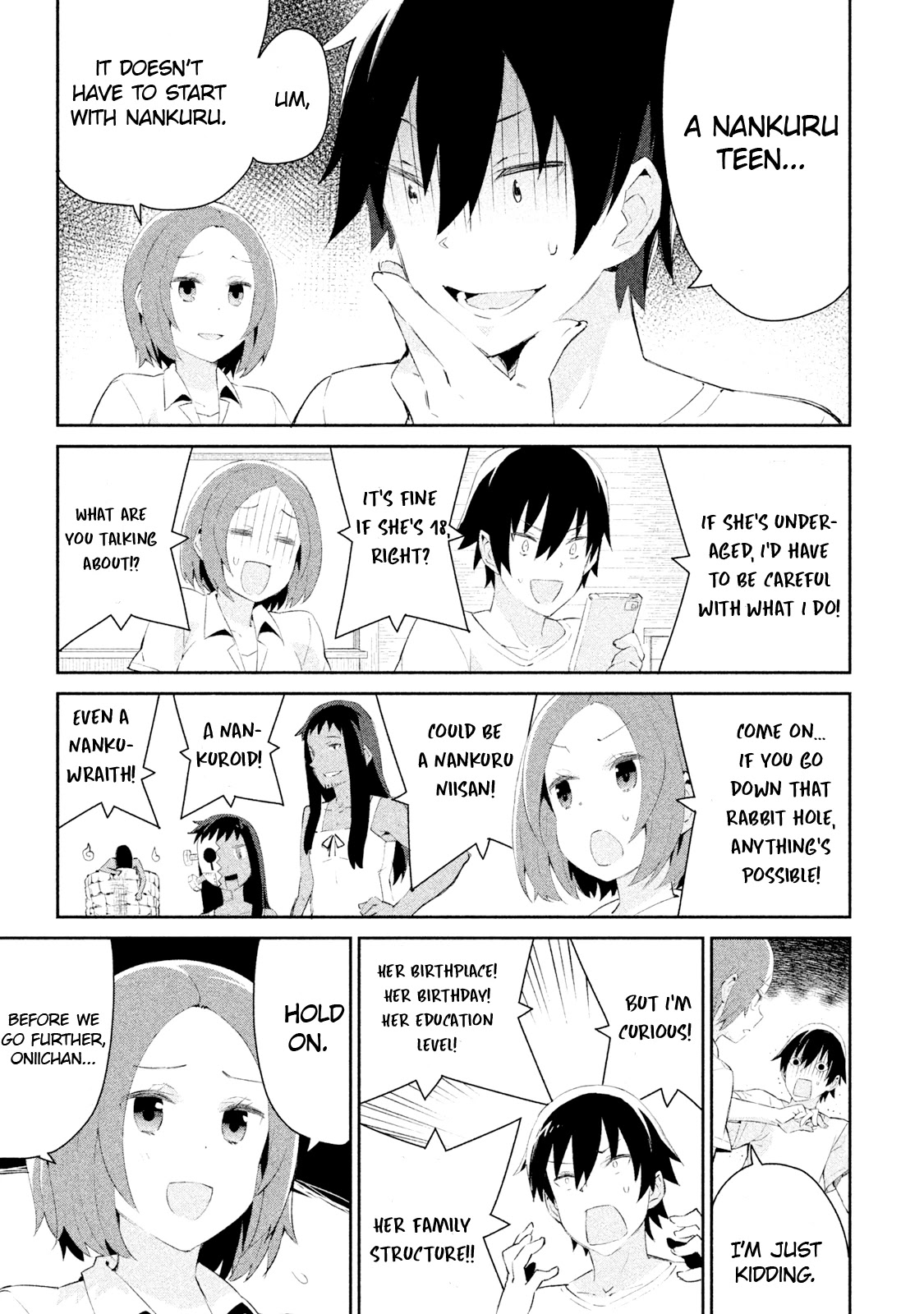 Nankuru Nee-san Chapter 5 page 6 - Chapter 5: It is Okay to Make Mistakes; We are Churasan Afterall