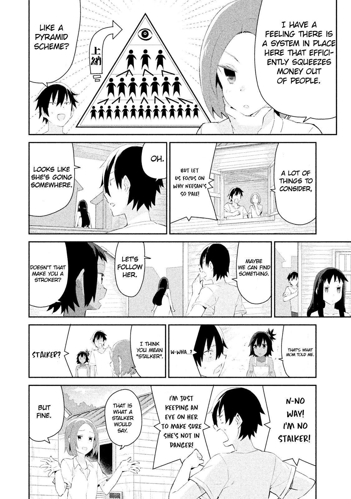 Nankuru Nee-san Chapter 5 page 9 - Chapter 5: It is Okay to Make Mistakes; We are Churasan Afterall