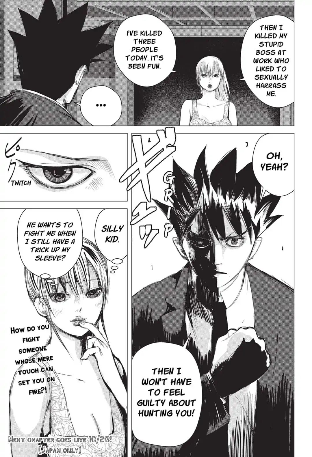 Nano Hazard Chapter 10 page 19 - Chapter 10: KAGAMI YUI