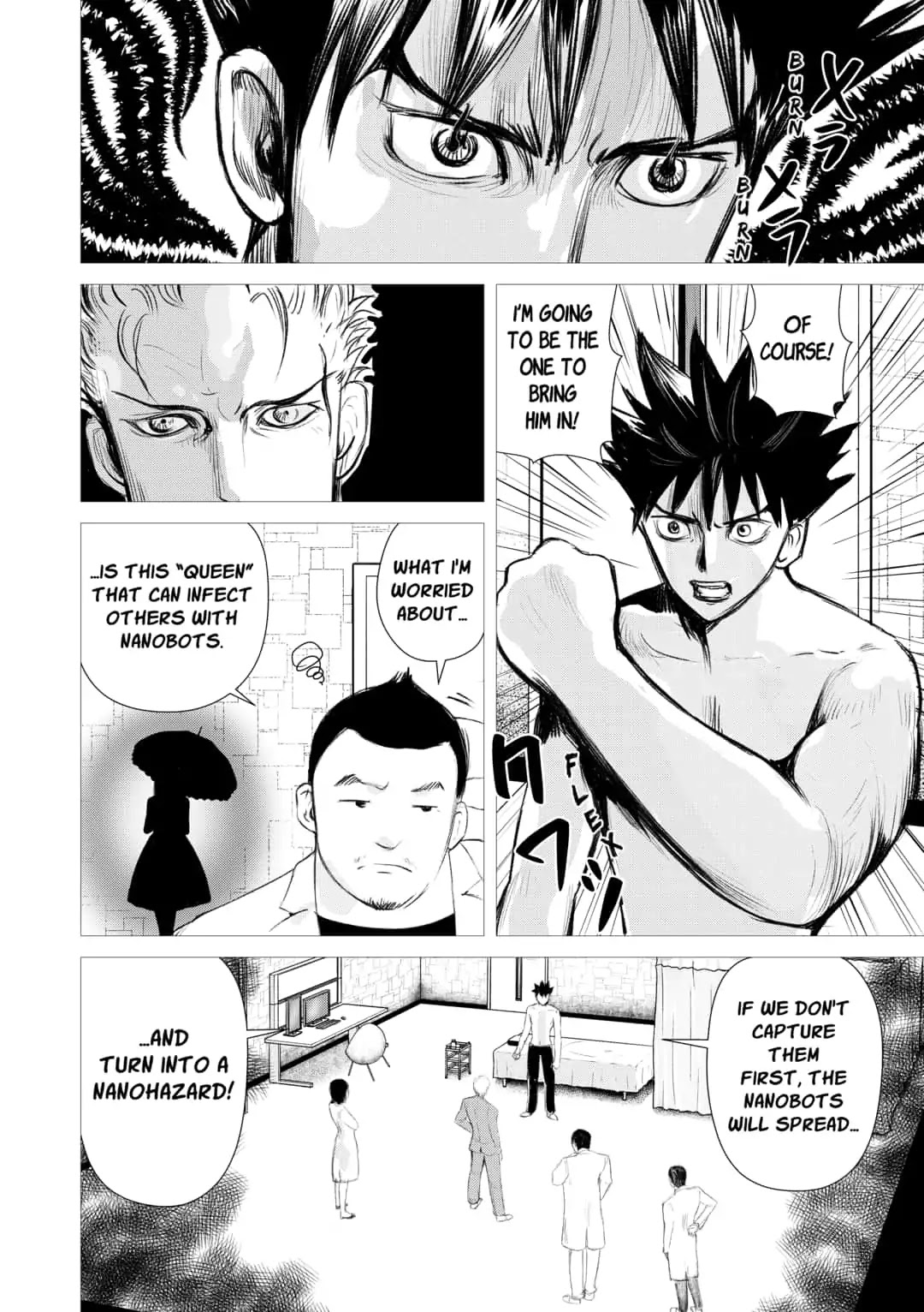 Nano Hazard Chapter 21 page 10 - Chapter 21: A SHOCKING NIGHT
