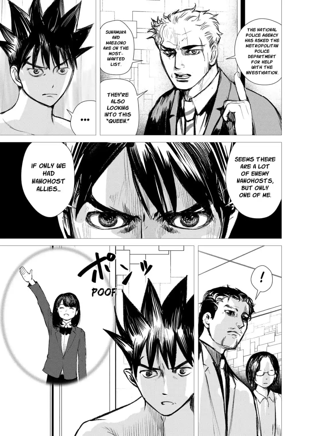Nano Hazard Chapter 21 page 11 - Chapter 21: A SHOCKING NIGHT