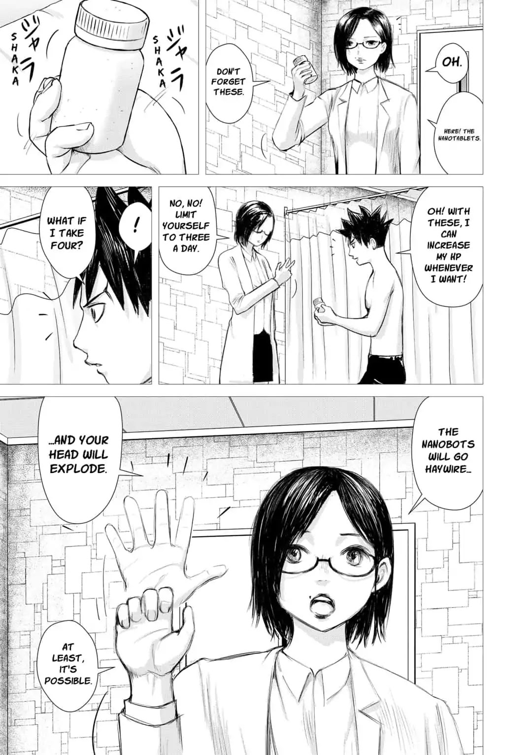 Nano Hazard Chapter 21 page 13 - Chapter 21: A SHOCKING NIGHT