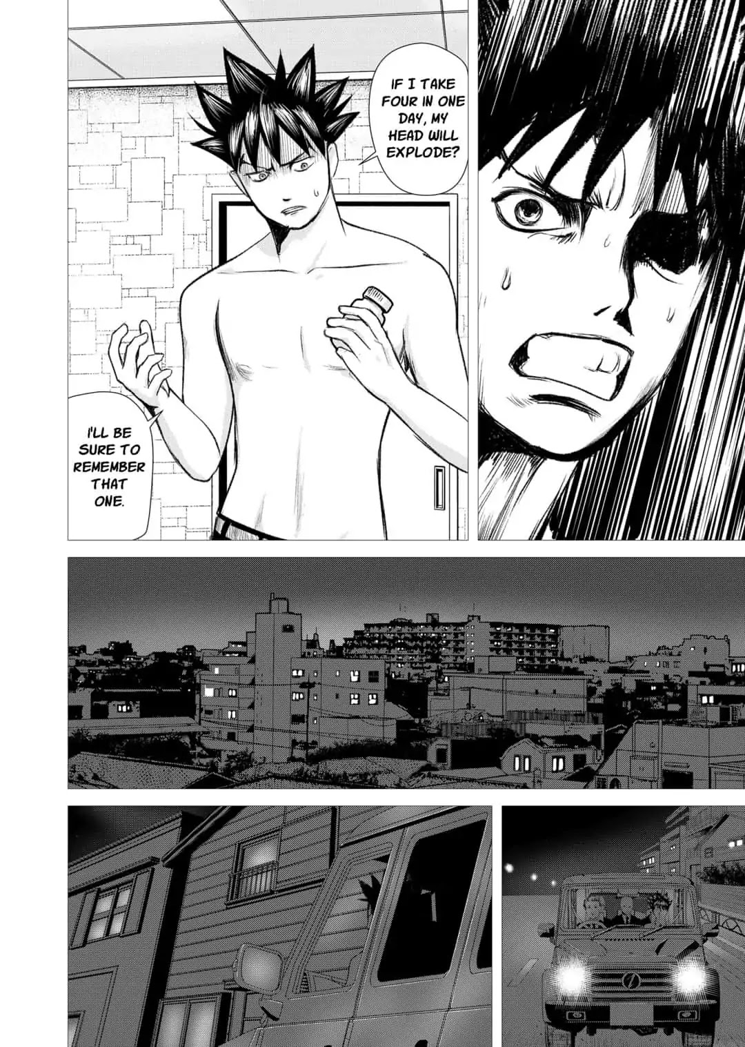 Nano Hazard Chapter 21 page 14 - Chapter 21: A SHOCKING NIGHT