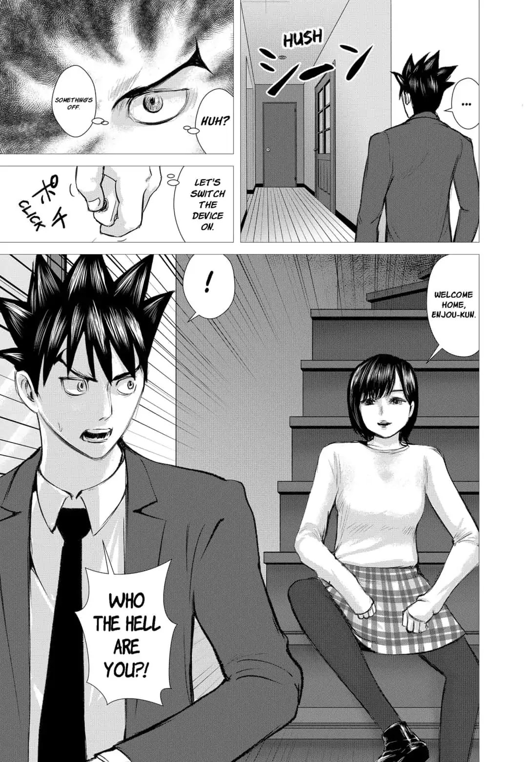 Nano Hazard Chapter 21 page 17 - Chapter 21: A SHOCKING NIGHT