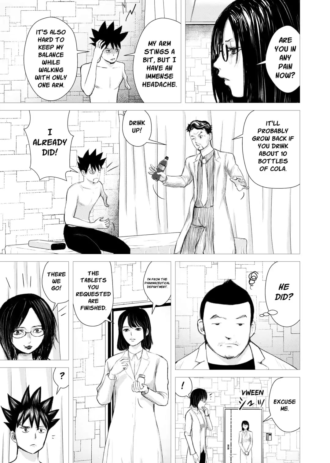 Nano Hazard Chapter 21 page 5 - Chapter 21: A SHOCKING NIGHT