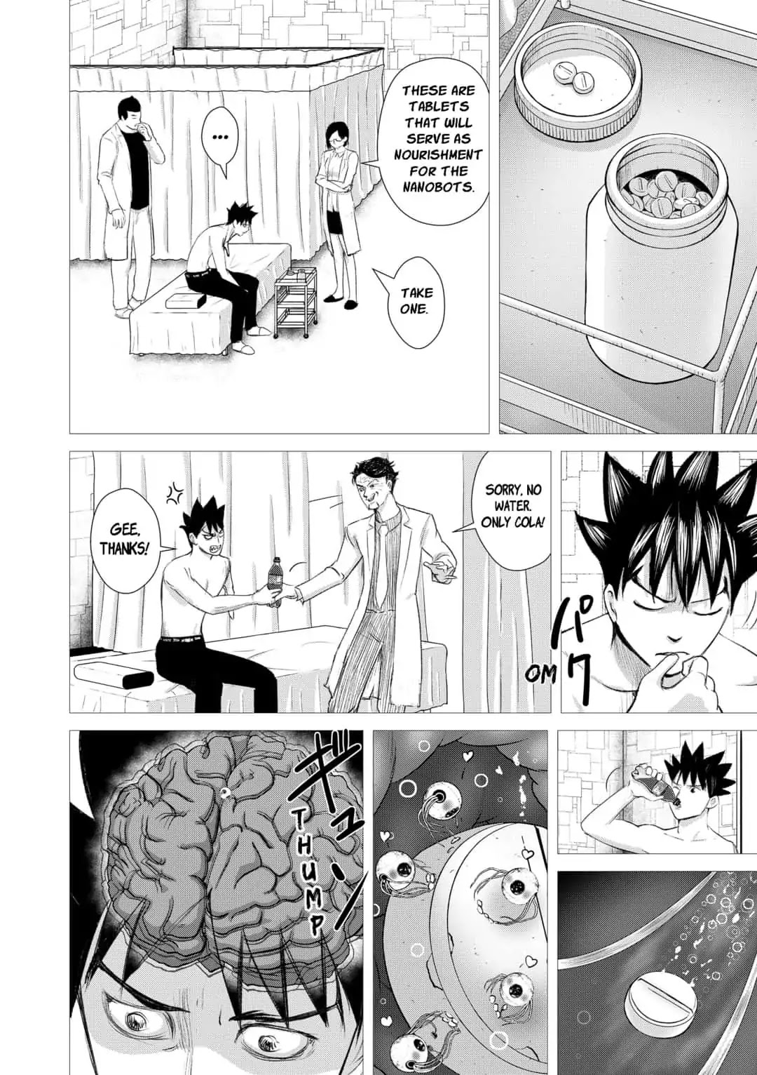Nano Hazard Chapter 21 page 6 - Chapter 21: A SHOCKING NIGHT