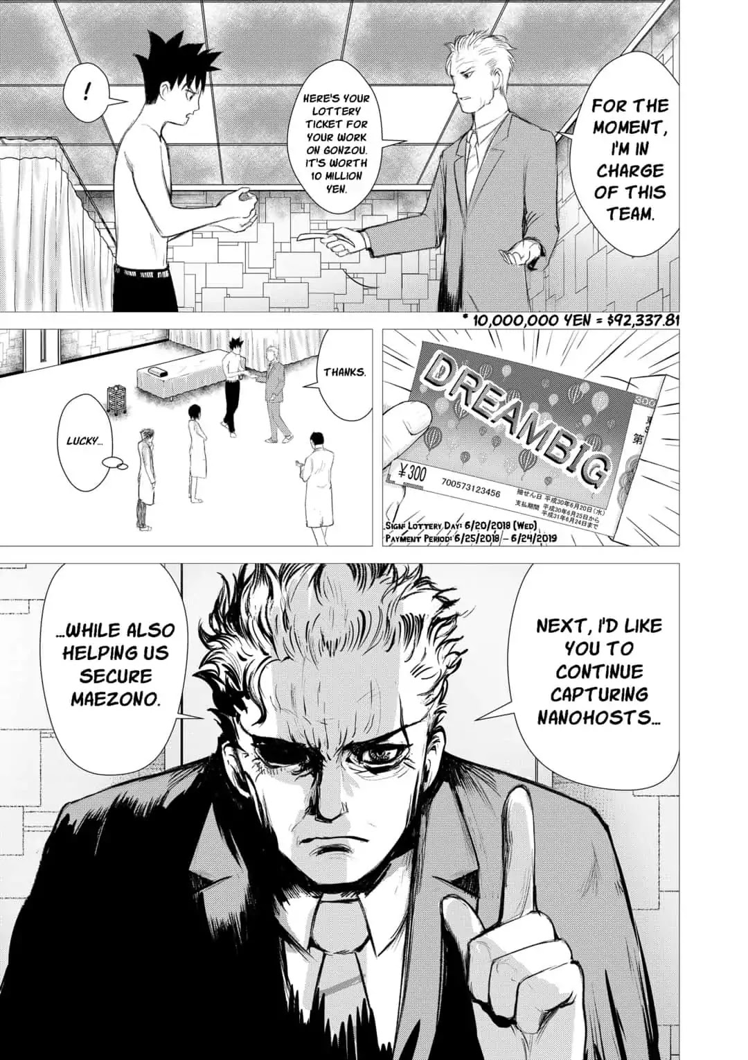 Nano Hazard Chapter 21 page 9 - Chapter 21: A SHOCKING NIGHT