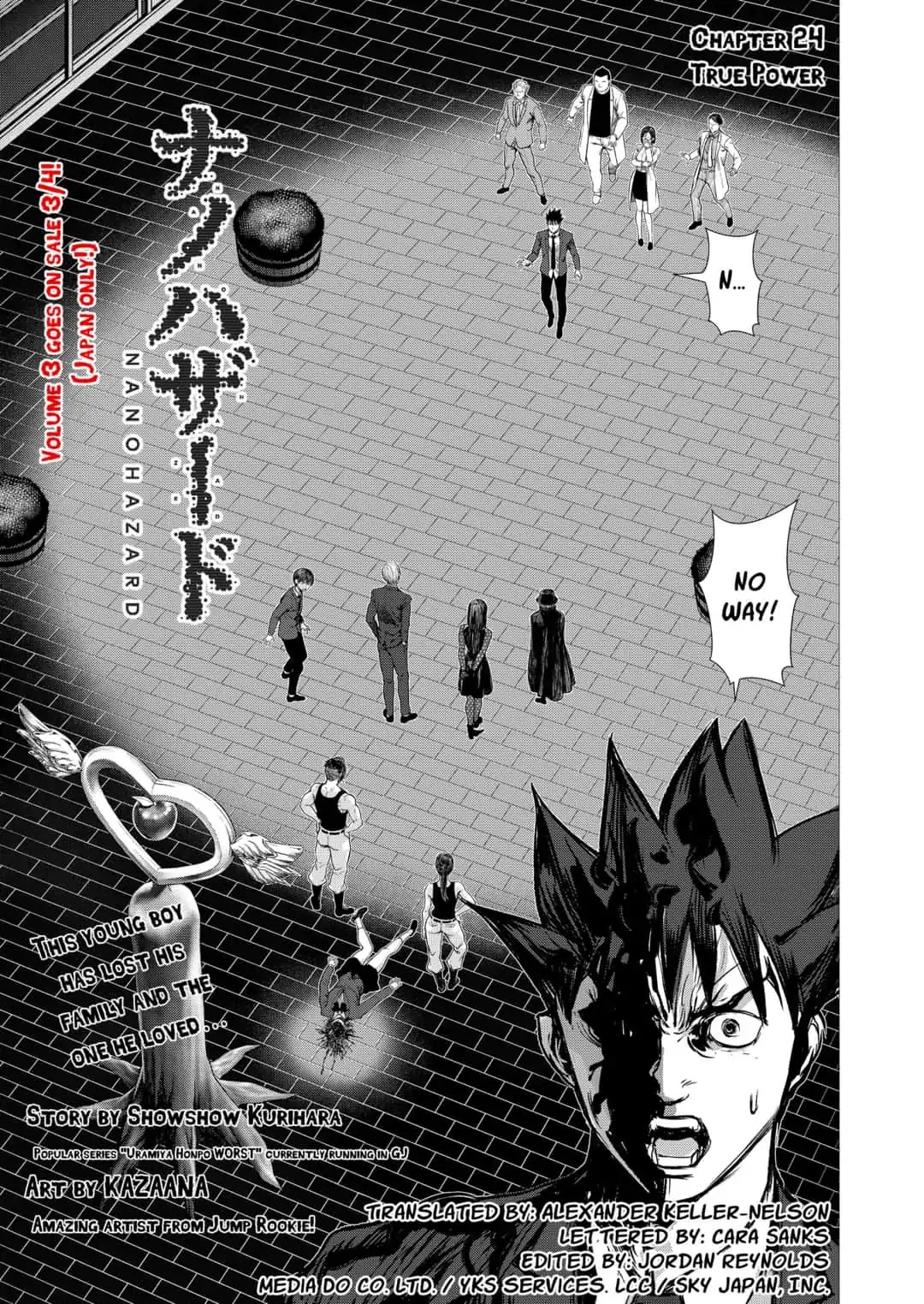 Nano Hazard Chapter 24 page 1 - Chapter 24: TRUE POWER