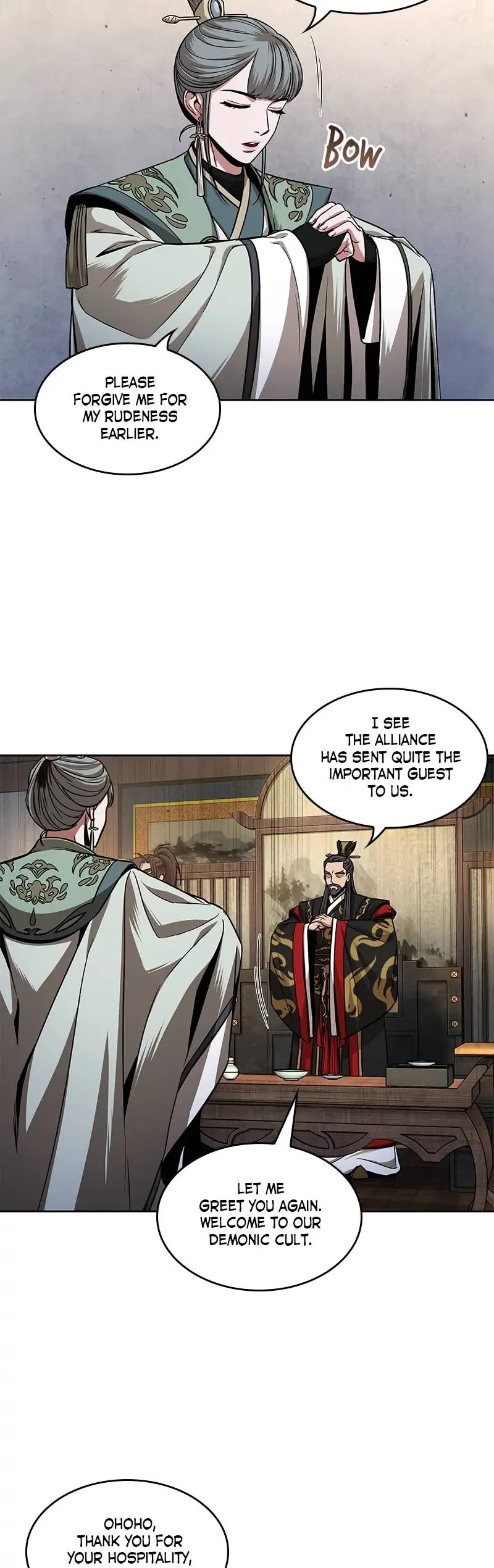Nano Machine Chapter 106 page 25 - Chapter 106: 40. The Illustrious Guest of the Murim Alliance's Righteous Faction (2)