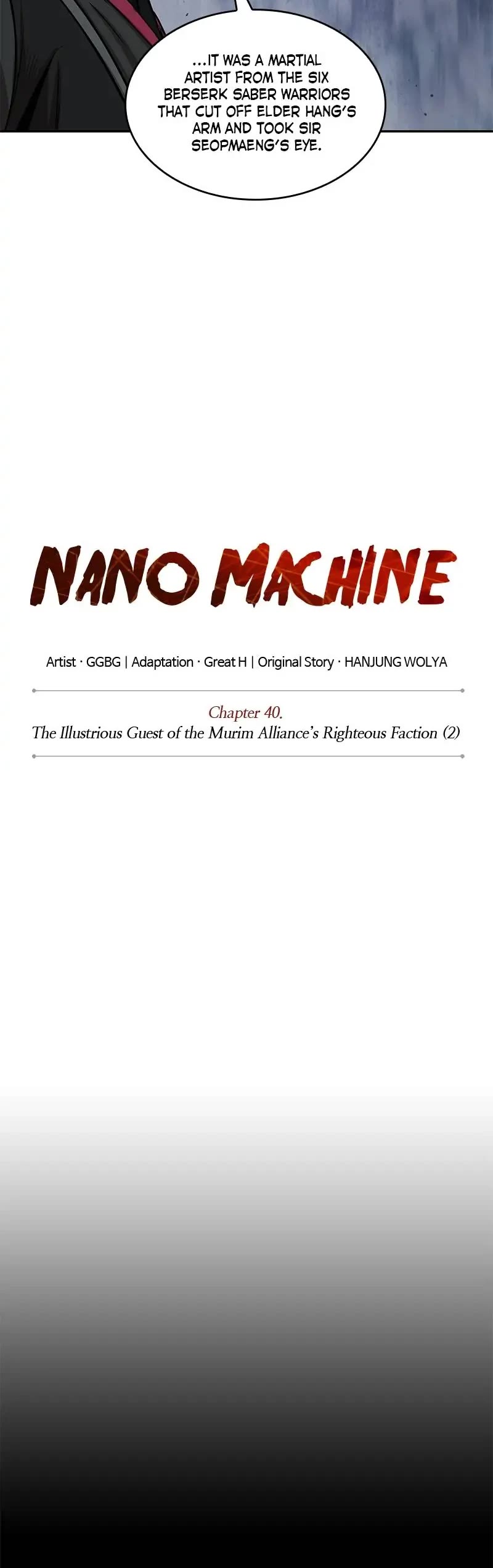 Nano Machine Chapter 106 page 5 - Chapter 106: 40. The Illustrious Guest of the Murim Alliance's Righteous Faction (2)