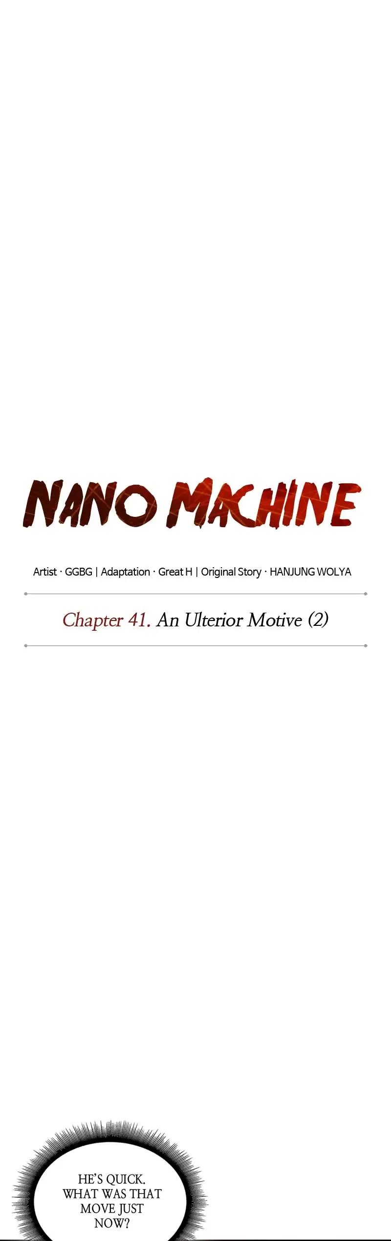Nano Machine Chapter 109 page 9 - Chapter 109: 41. An Ulterior Motive (2)