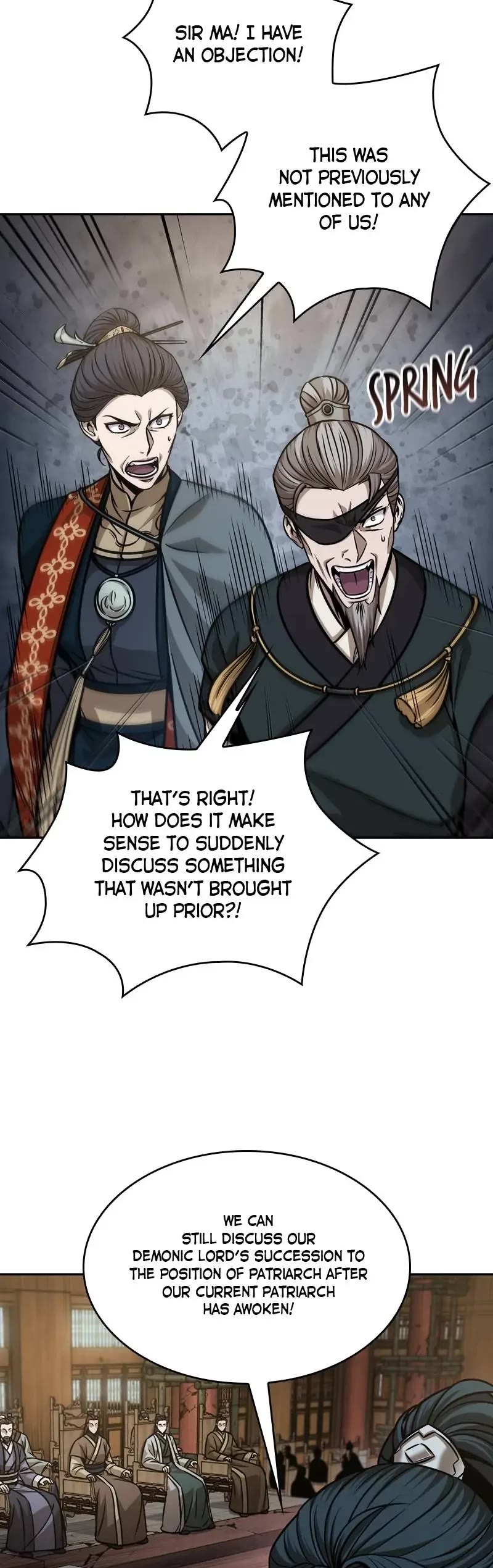 Nano Machine Chapter 136 page 19 - Chapter 136: 48. The Inauguration of the Patriarch (2)