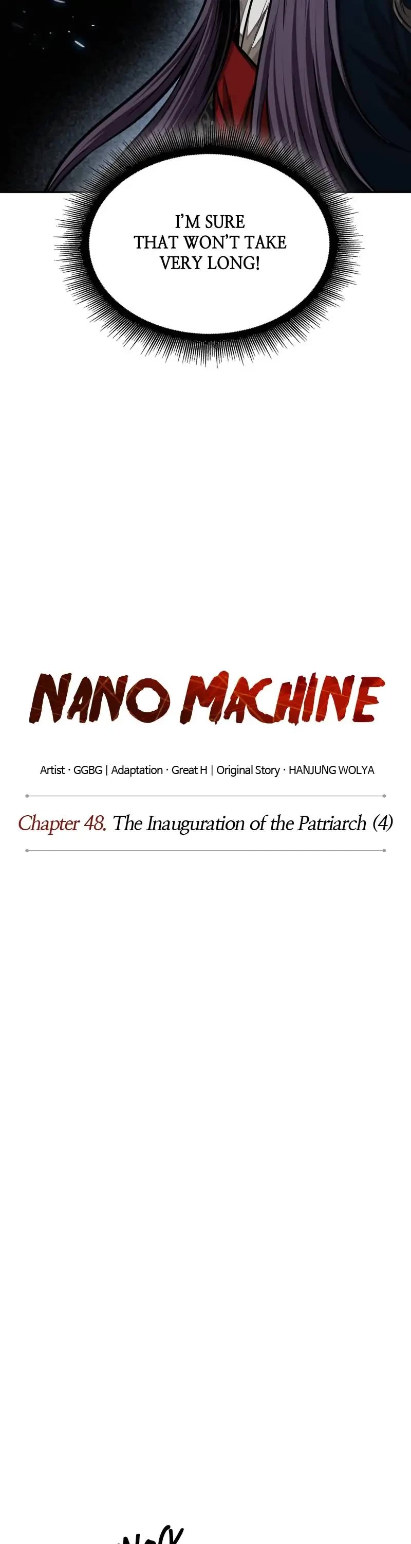Nano Machine Chapter 138 page 6 - Chapter 138: 48. The Inauguration of the Patriarch (4)