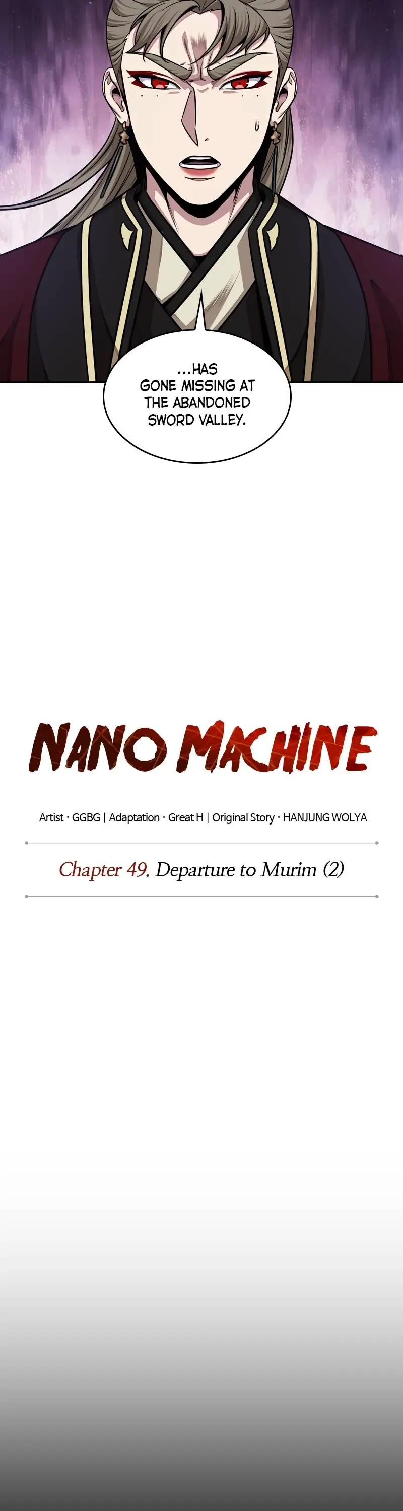 Nano Machine Chapter 140 page 6 - Chapter 140: 49. Departure to Murim (2)