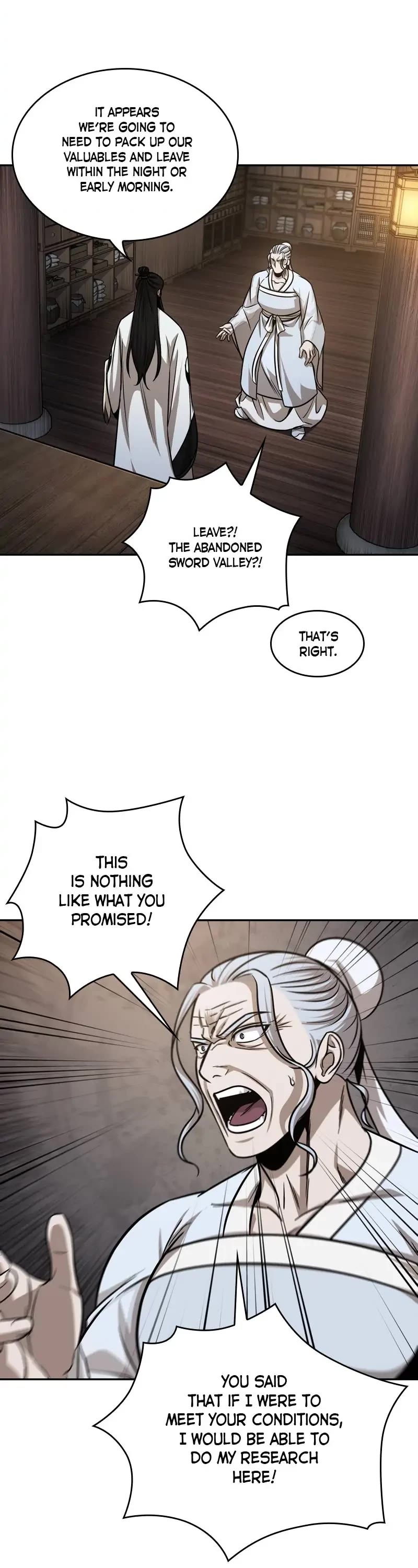 Nano Machine Chapter 148 page 33 - Chapter 148: 52. The Peculiar Encounter at the Abandoned Sword Valley (3)
