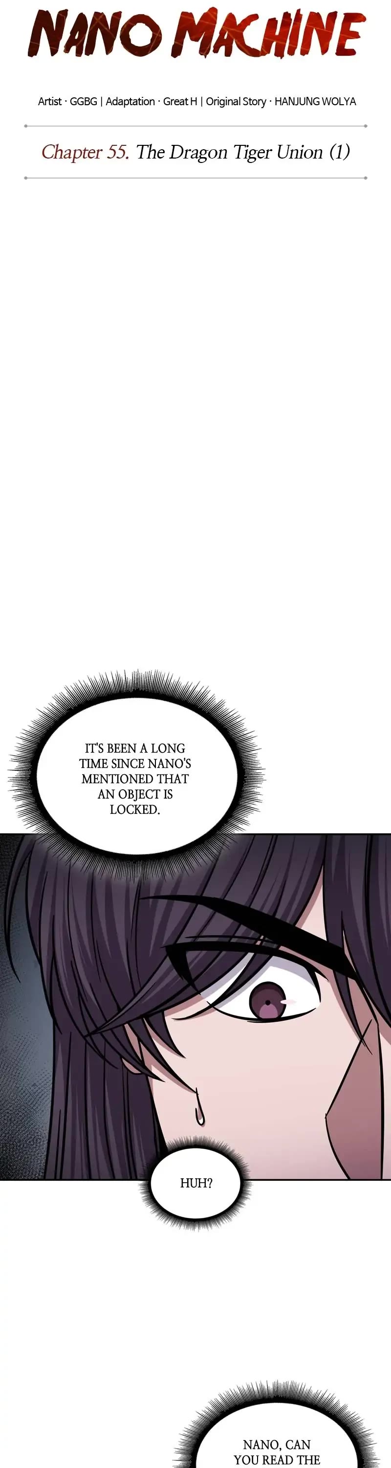 Nano Machine Chapter 156 page 3 - Chapter 156: 55. The Dragon Tiger Union (1)