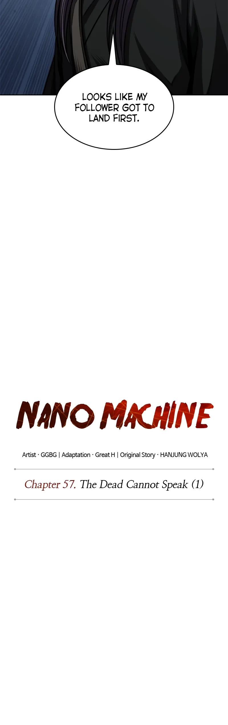 Nano Machine Chapter 163 page 20 - Chapter 163: 57. The Dead Cannot Speak (1)
