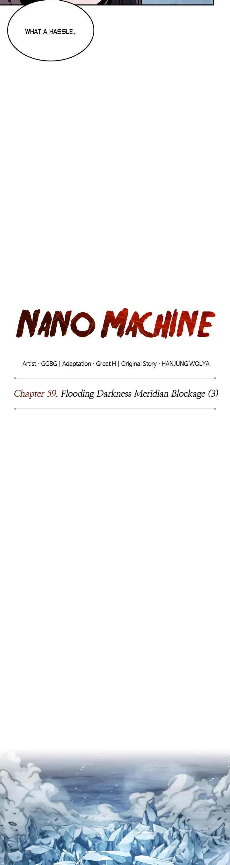Nano Machine Chapter 170 page 8 - Chapter 170: 59. Flooding Darkness Meridian Blockage (3)