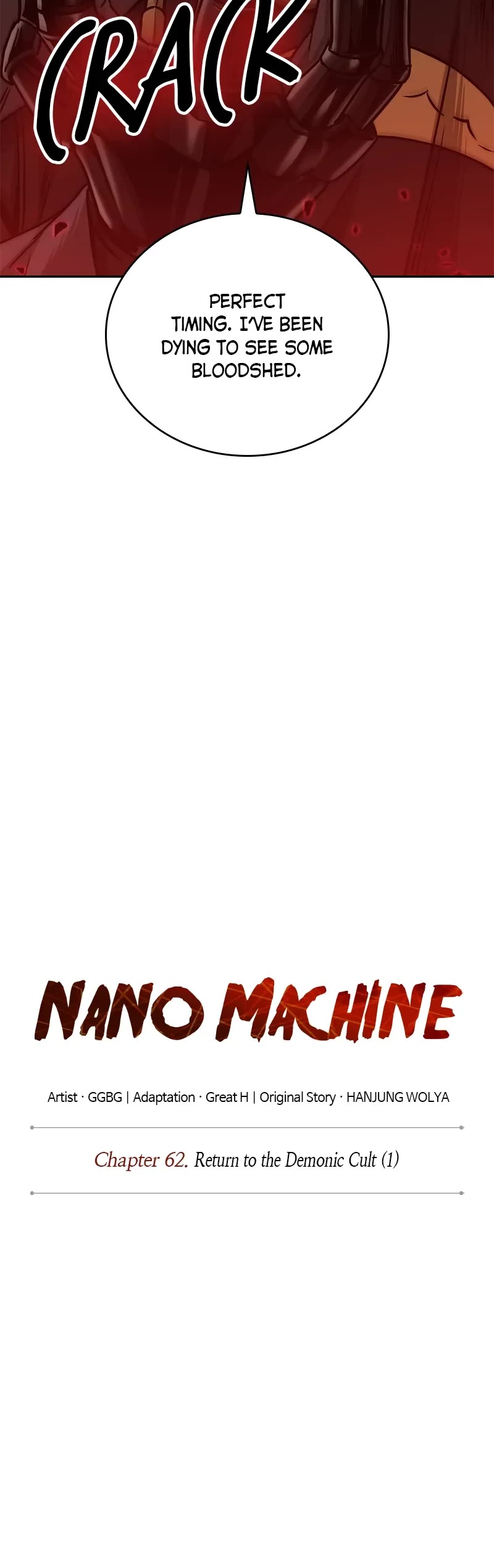 Nano Machine Chapter 178 page 14 - Chapter 178: 62. Return to the Demonic Cult (1)