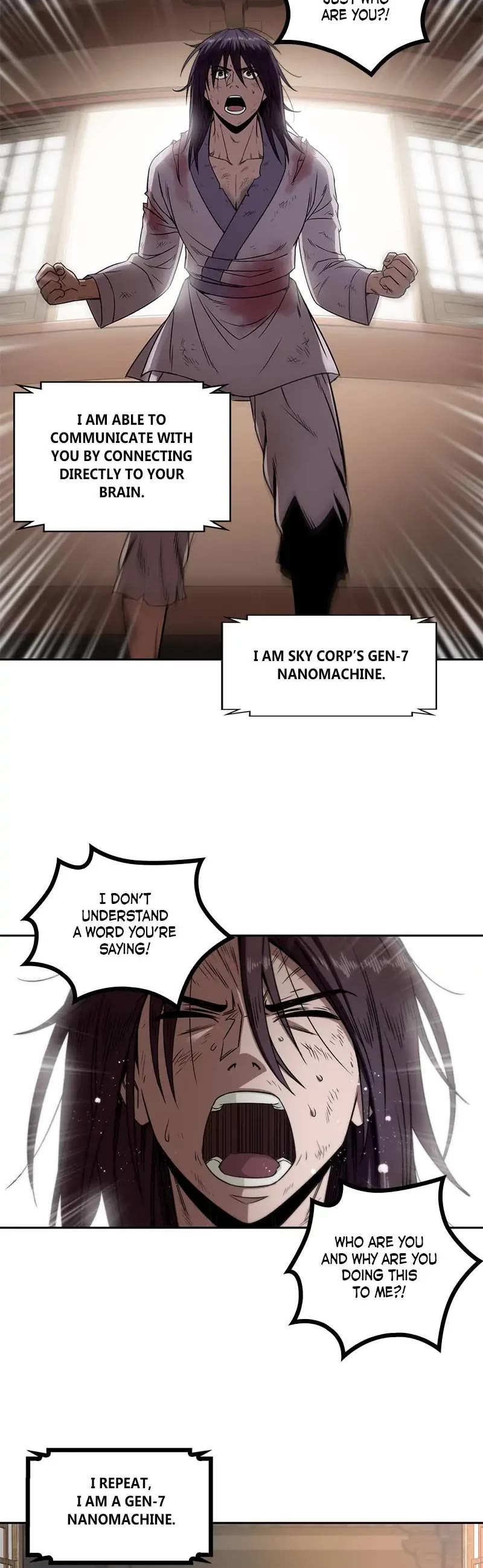 Nano Machine Chapter 2 page 10 - Chapter 2: 1 - Mashin, the Demonic Spirit