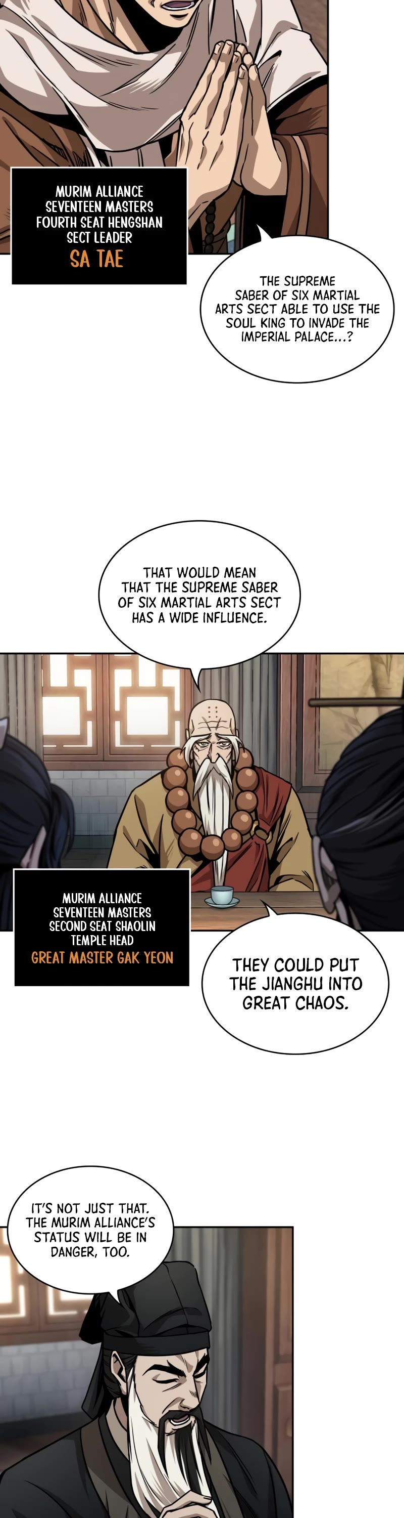 Nano Machine Chapter 220 page 13 - Chapter 220: 75. The Title Five Great Martial Artists (1)