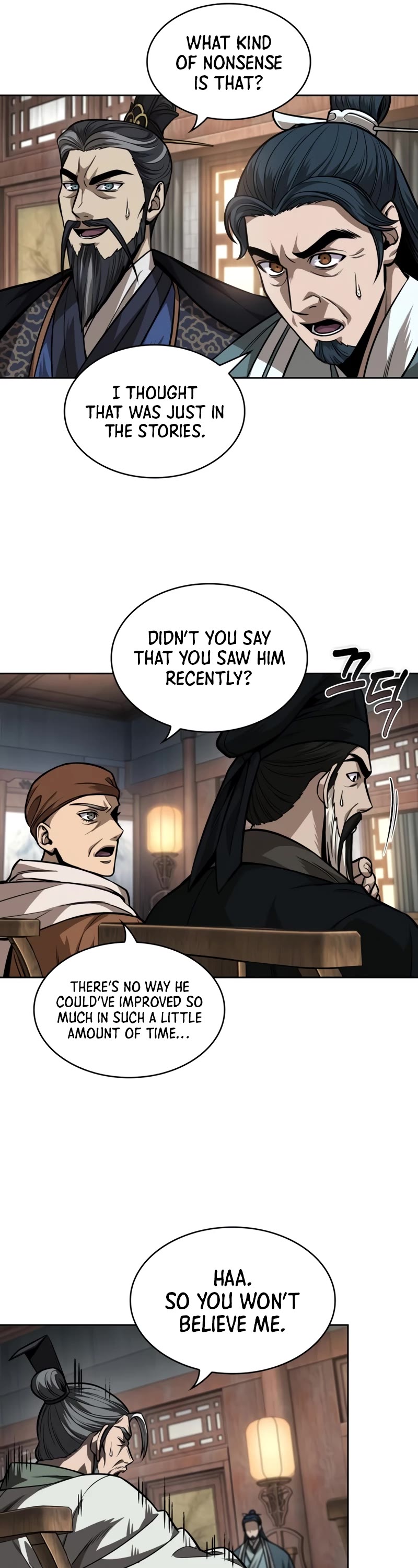 Nano Machine Chapter 220 page 27 - Chapter 220: 75. The Title Five Great Martial Artists (1)