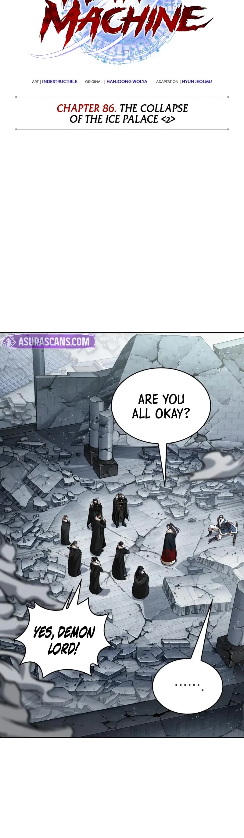 Nano Machine Chapter 252 page 11 - Chapter 252: 86. The Collapse of the Ice Palace (2)