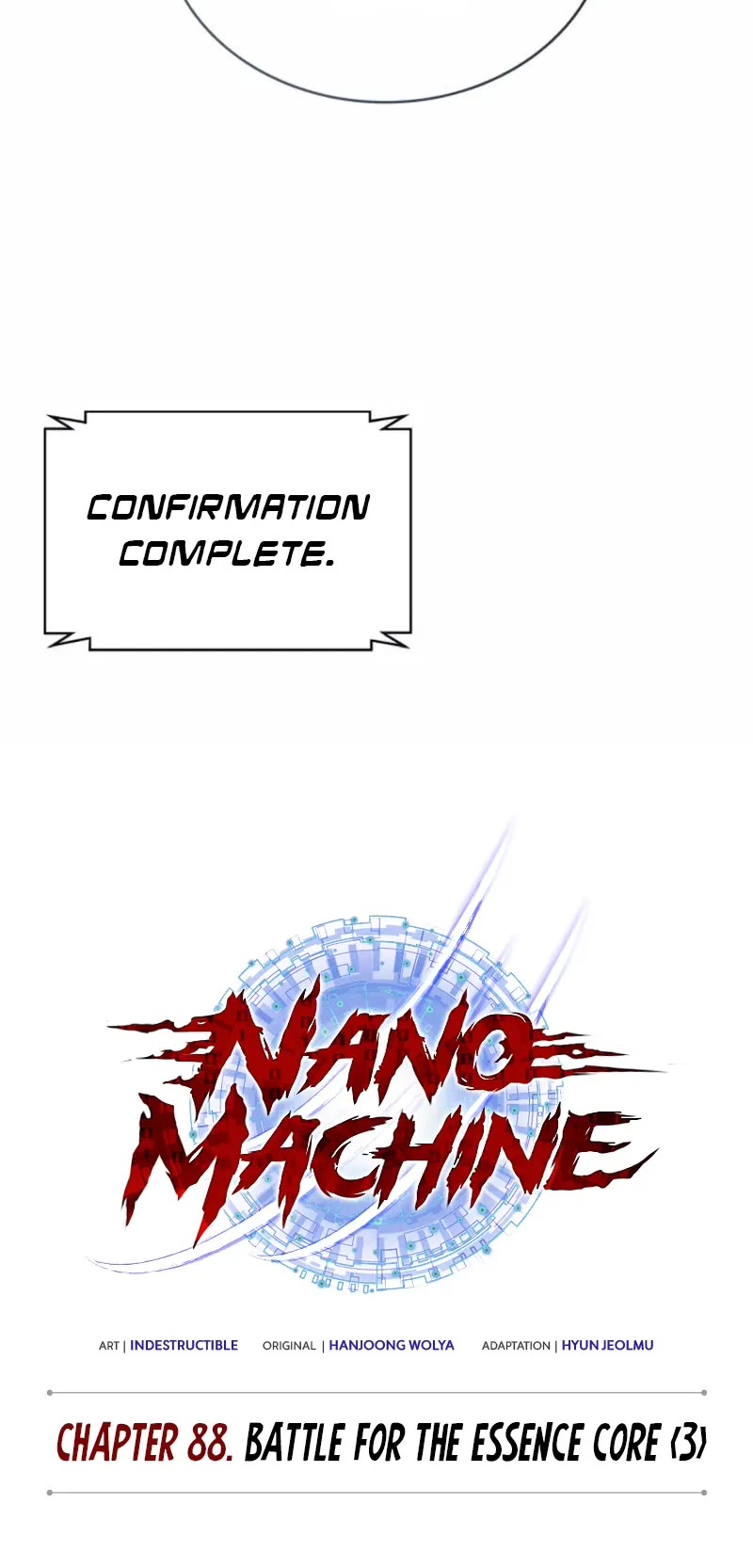Nano Machine Chapter 262 page 17 - Chapter 262: 88. Battle for the Essence Core <3>