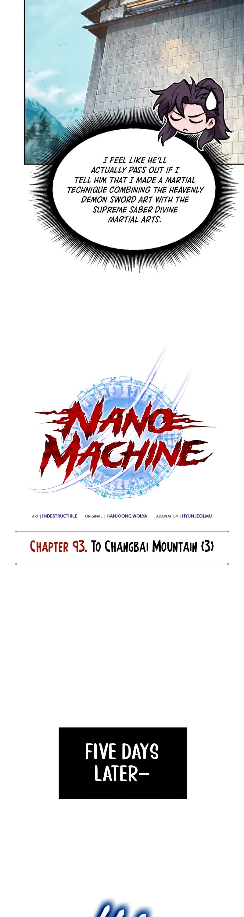 Nano Machine Chapter 281 page 23 - Chapter 281: To Changbai Mountain <3>