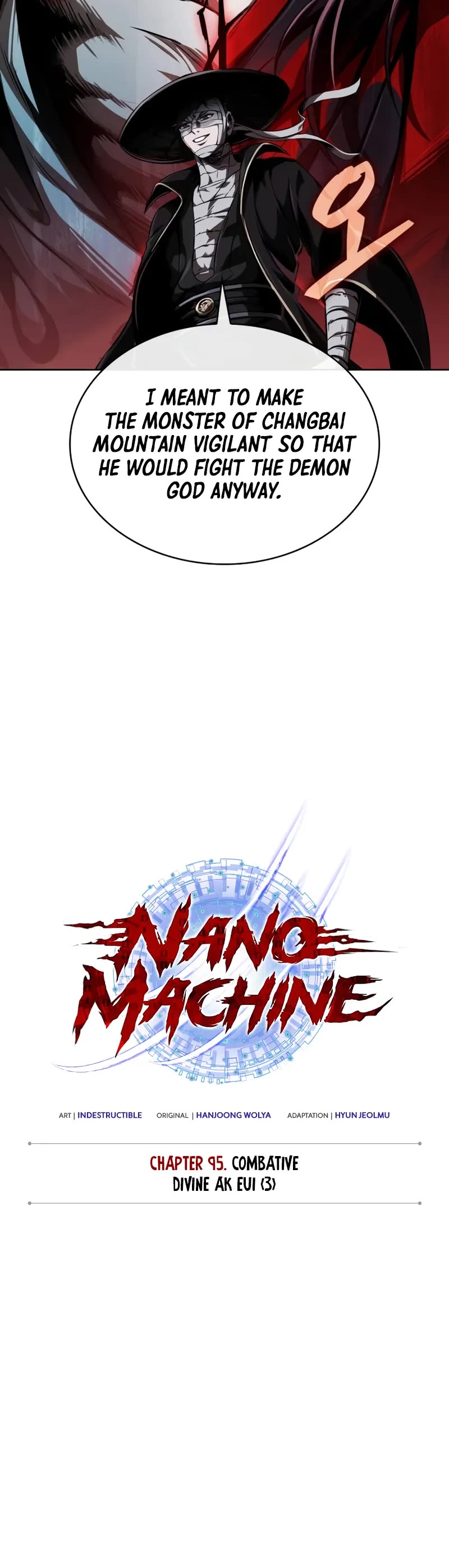 Nano Machine Chapter 287 page 11 - Chapter 287: 95. Combative Divine Ak Eui <3>