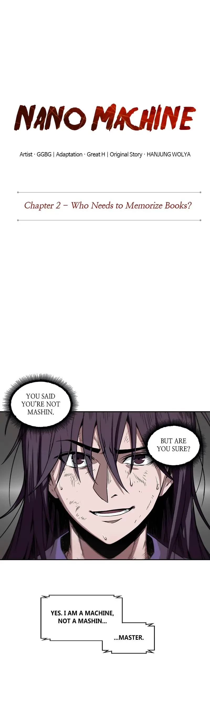 Nano Machine Chapter 3 page 4 - Chapter 3: 2 - Who Needs to Memorize Books