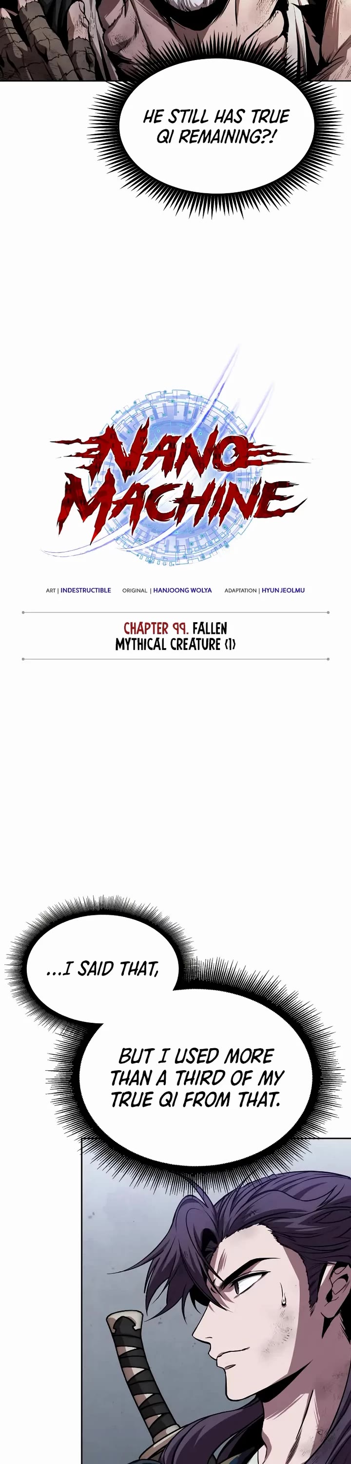Nano Machine Chapter 300 page 17 - Chapter 300: 99. Fallen Mythical Creature <1>