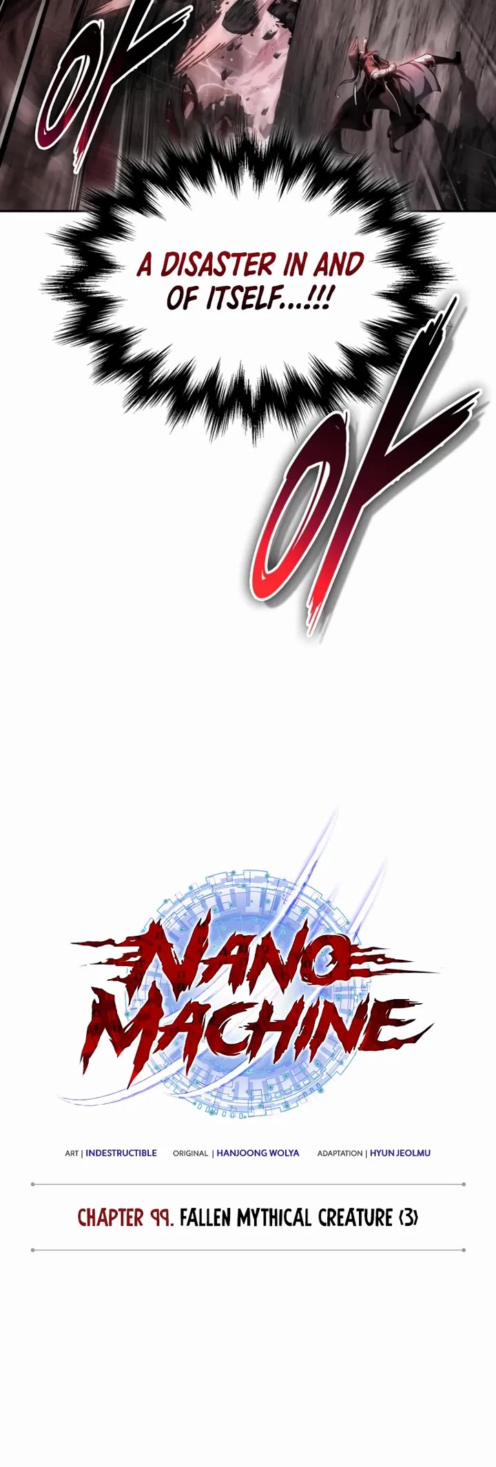 Nano Machine Chapter 302 page 9 - Chapter 302: 99. Fallen Mythical Creature <3>