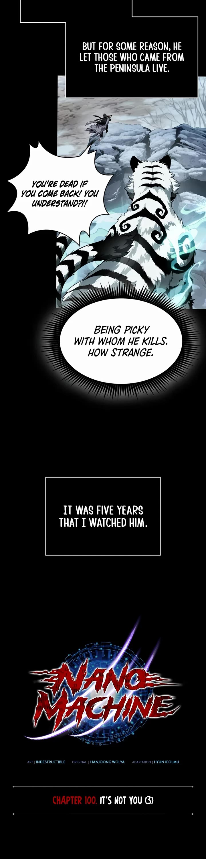 Nano Machine Chapter 306 page 8 - Chapter 306: 100. It’s not you <3>