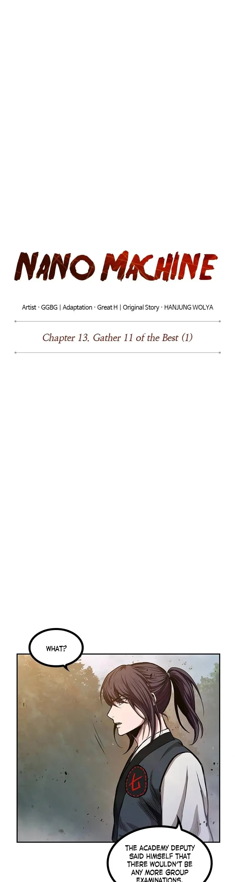 Nano Machine Chapter 33 page 6 - Chapter 33: 13. Gather 11 of the Best (1)