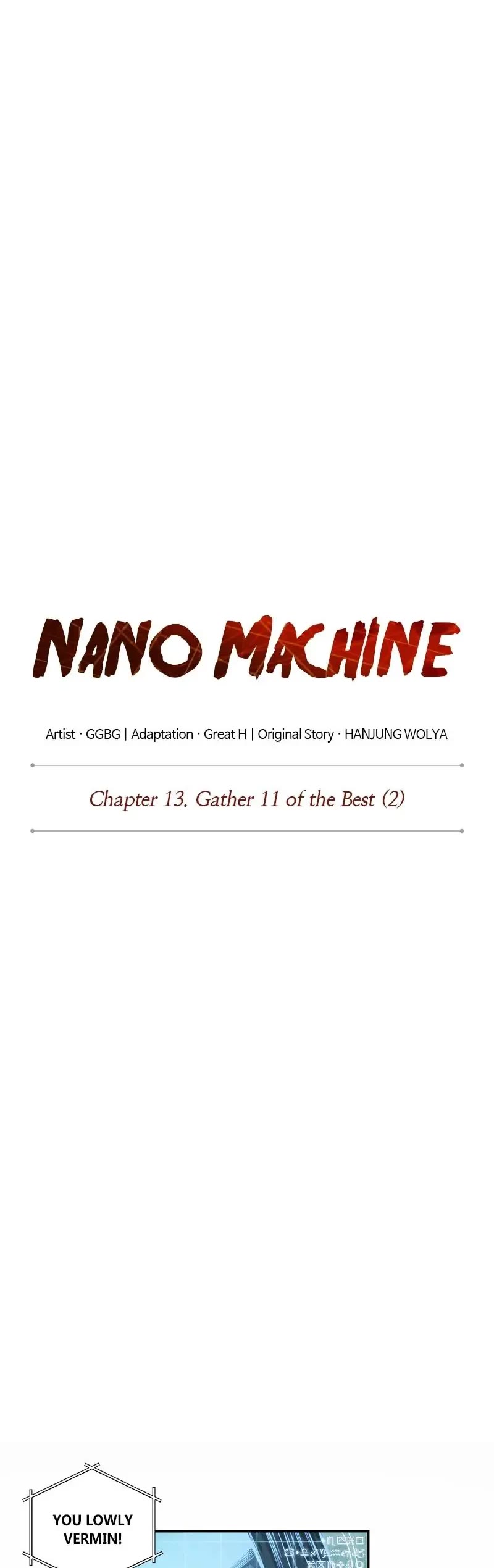 Nano Machine Chapter 34 page 5 - Chapter 34: 13. Gather 11 of the Best (2)