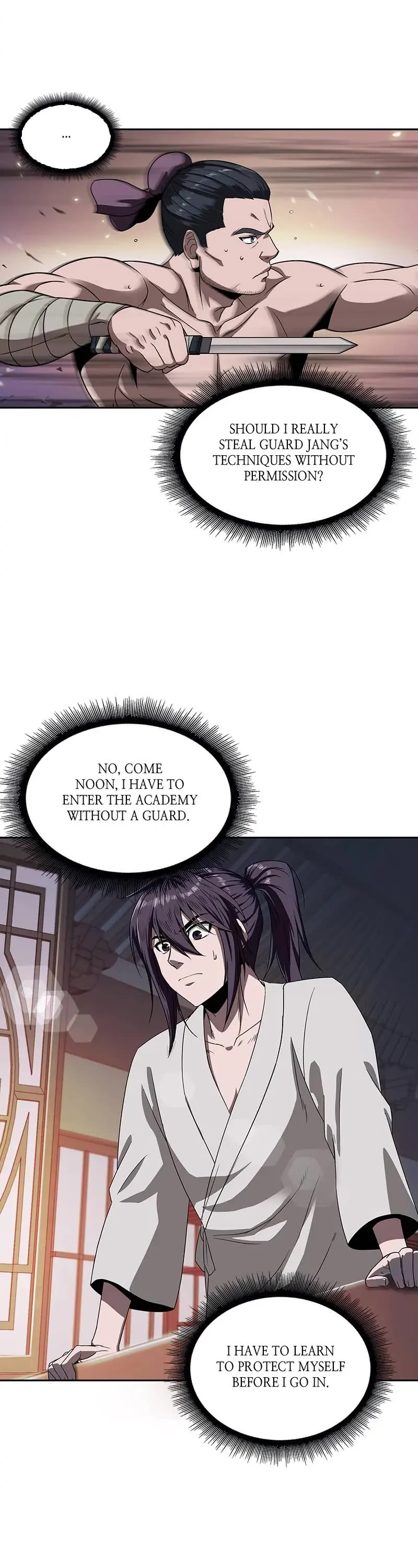 Nano Machine Chapter 4 page 8 - Chapter 4: 3 - Entering the Academy of Demonic Arts (1)