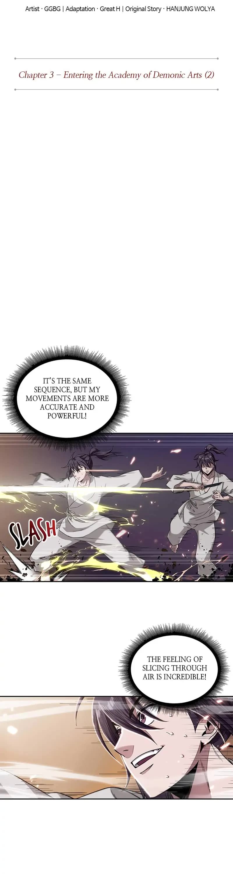 Nano Machine Chapter 5 page 5 - Chapter 5: 3 - Entering the Academy of Demonic Arts (2)