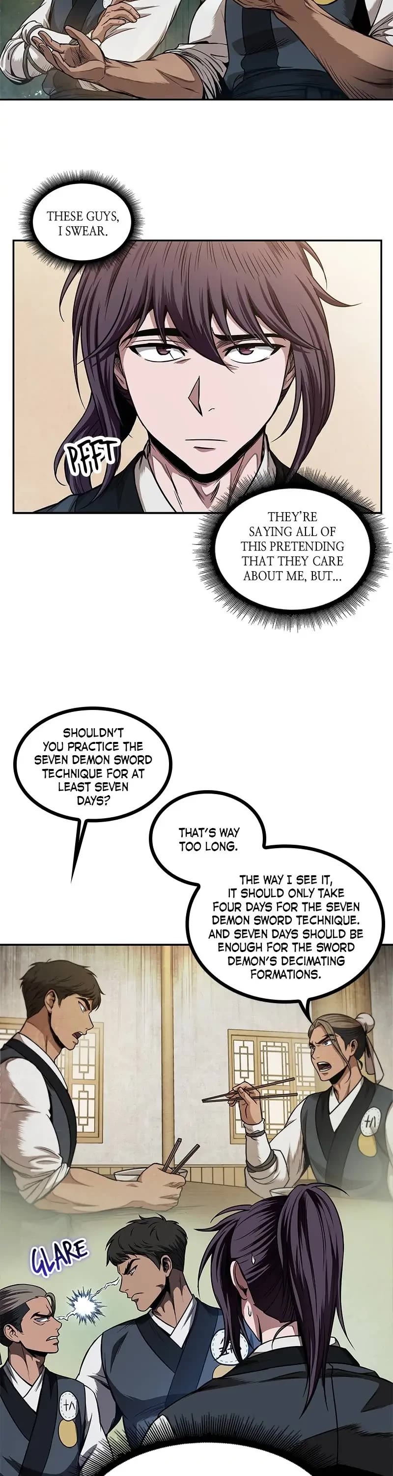 Nano Machine Chapter 61 page 23 - Chapter 61: 23. Lessons in the Seven Demon Sword Technique (2)